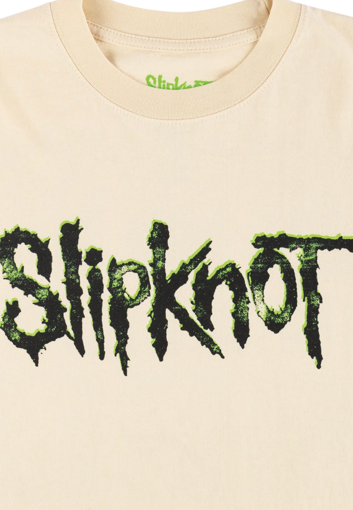Welcome x Slipknot - Tomorrow Boxy Garment-Dyed Bone - T-Shirt | Men-Image
