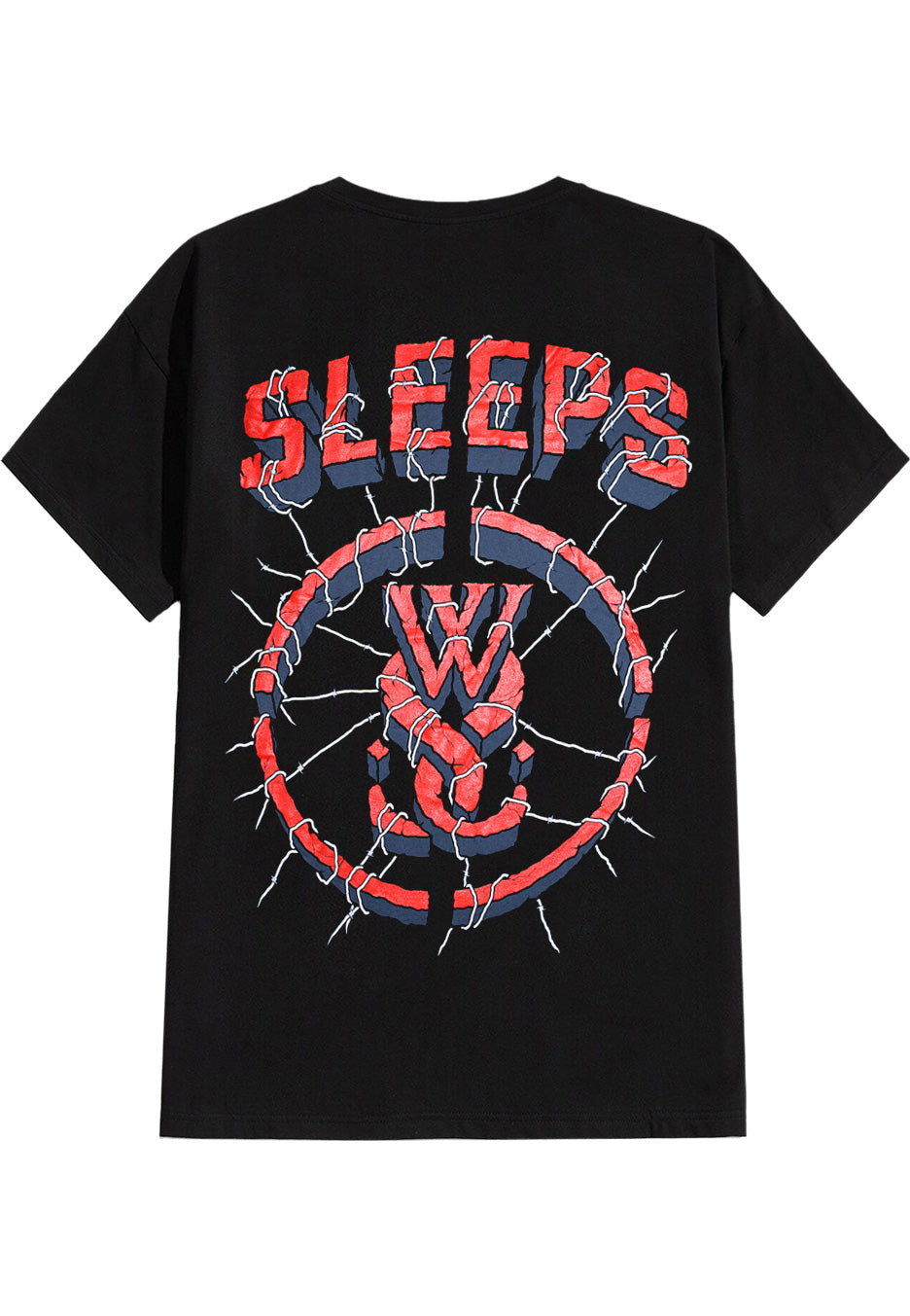 While She Sleeps - Barbed Emblem - T-Shirt | Neutral-Image