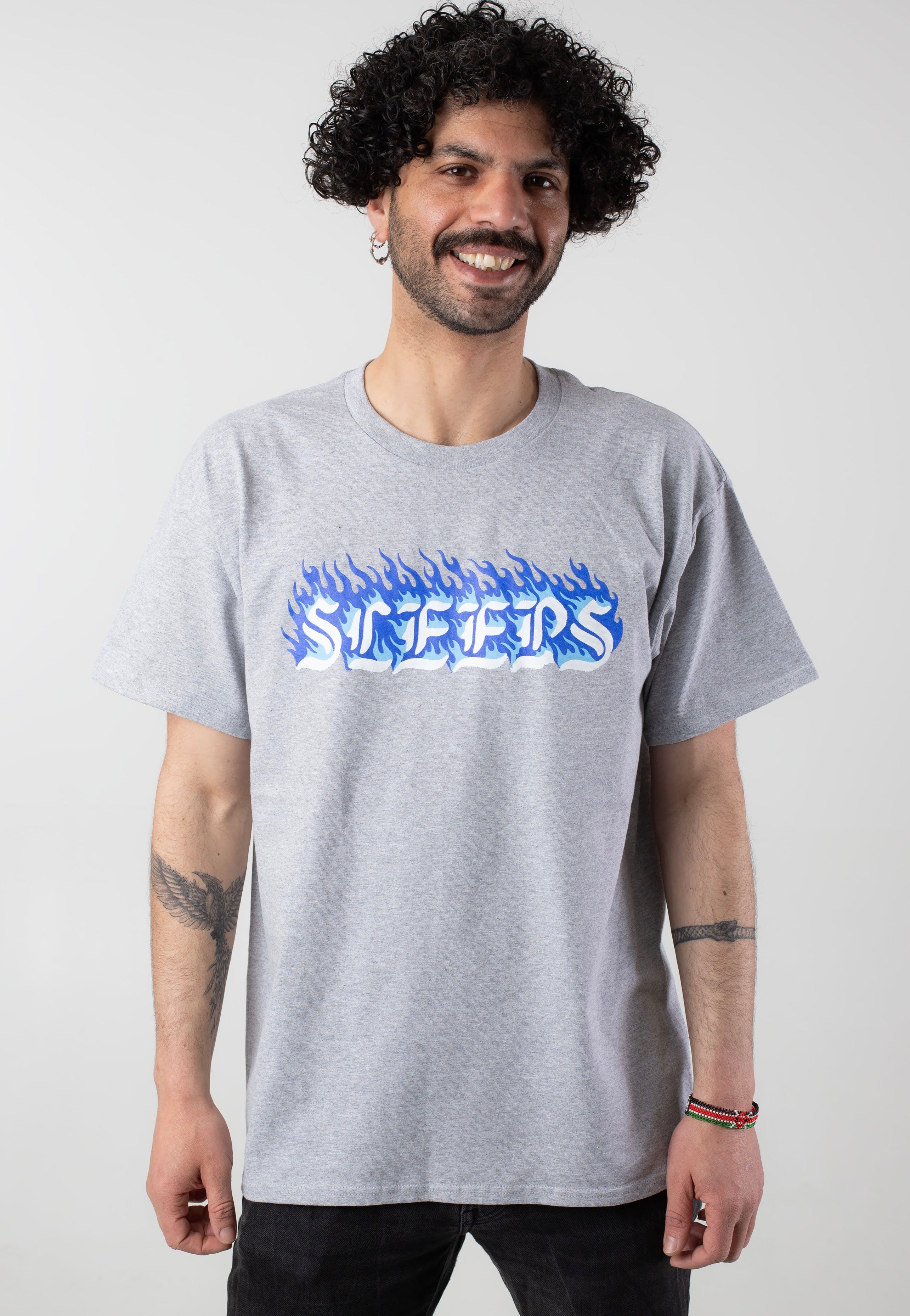 While She Sleeps - Blue Fire Sportsgrey - T-Shirt | Men-Image