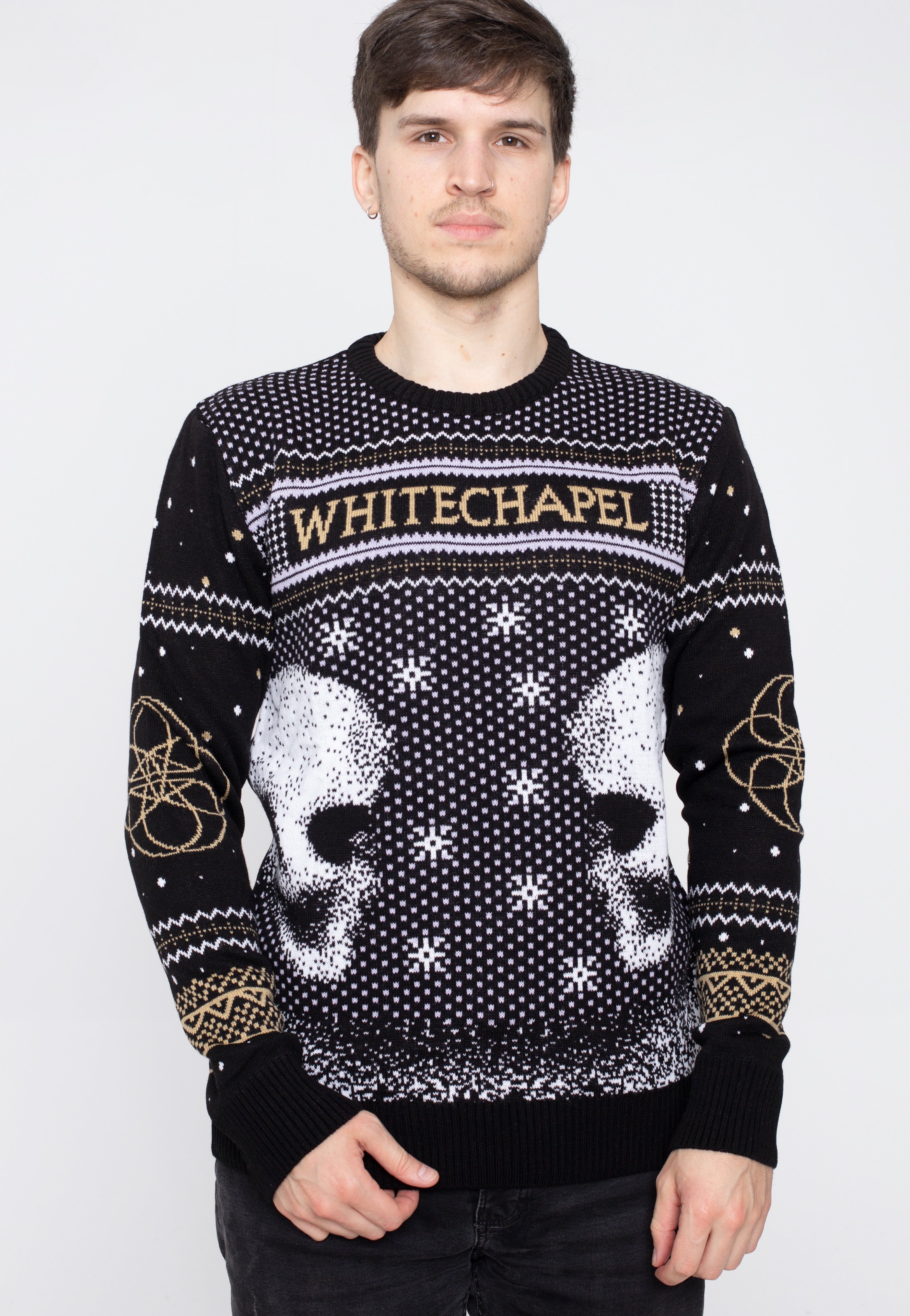 Whitechapel - Skulls Xmas Knit - Pullover | Men-Image