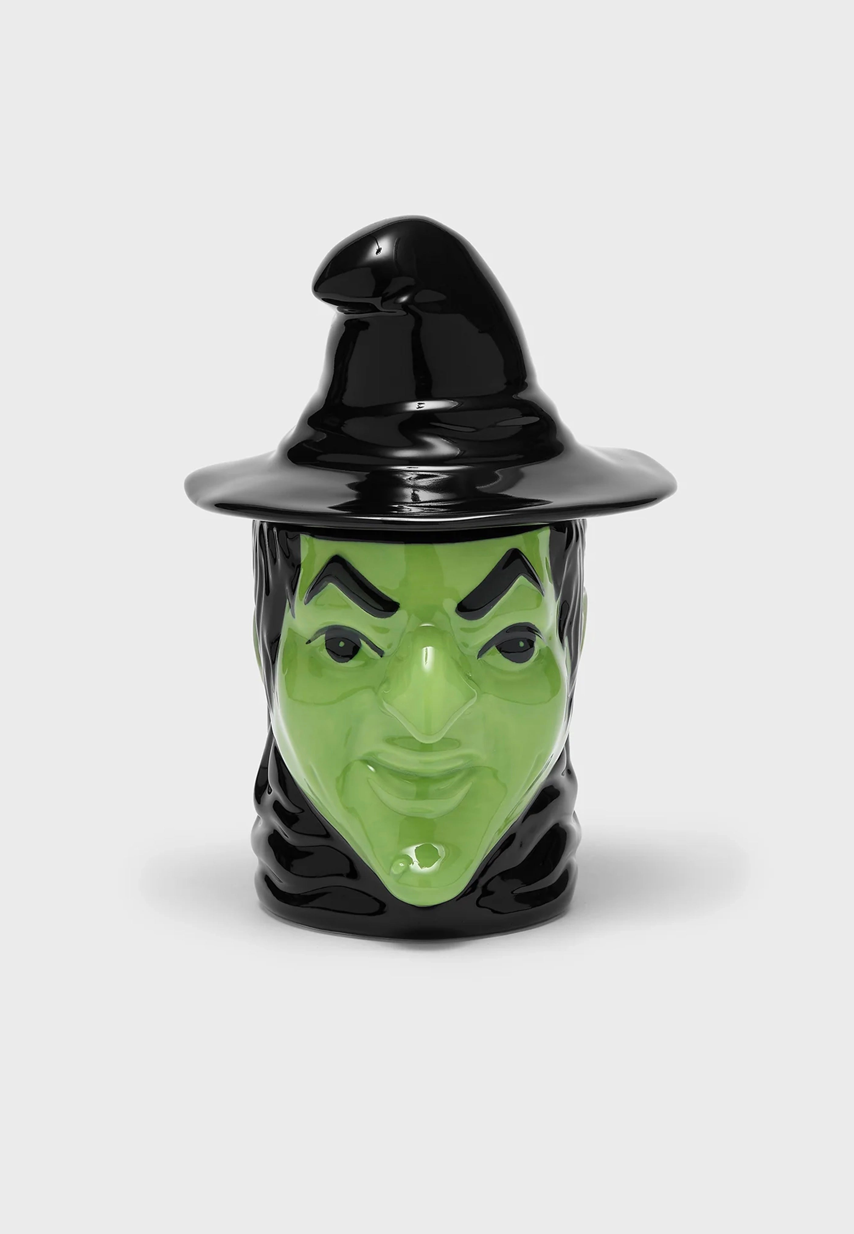 Killstar x Wizard Of OZ - Wicked Witch Shaped Black/Green - Mug | Neutral-Image
