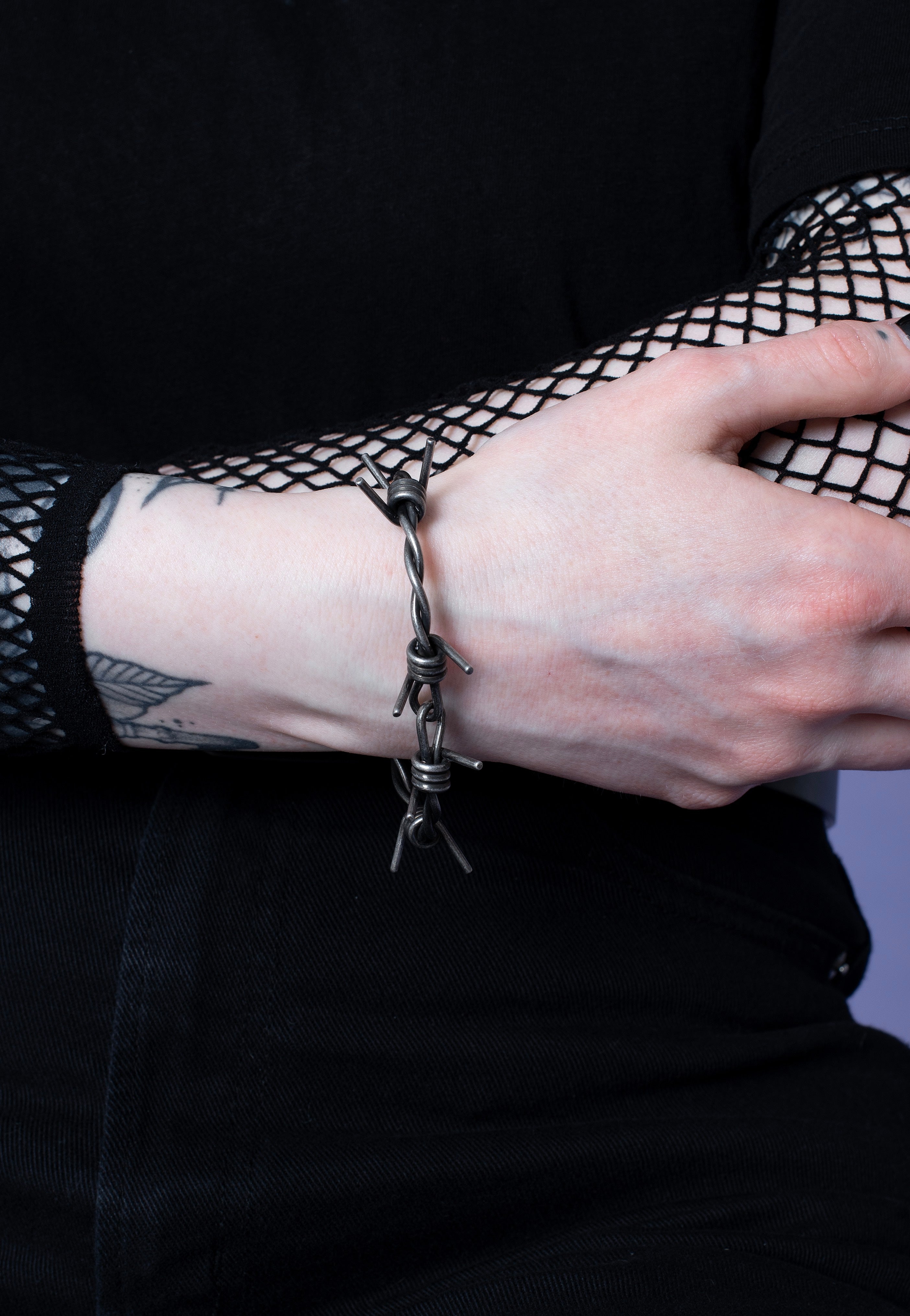 etNox - Stacheldraht Antik Silver - Bracelet | Neutral-Image