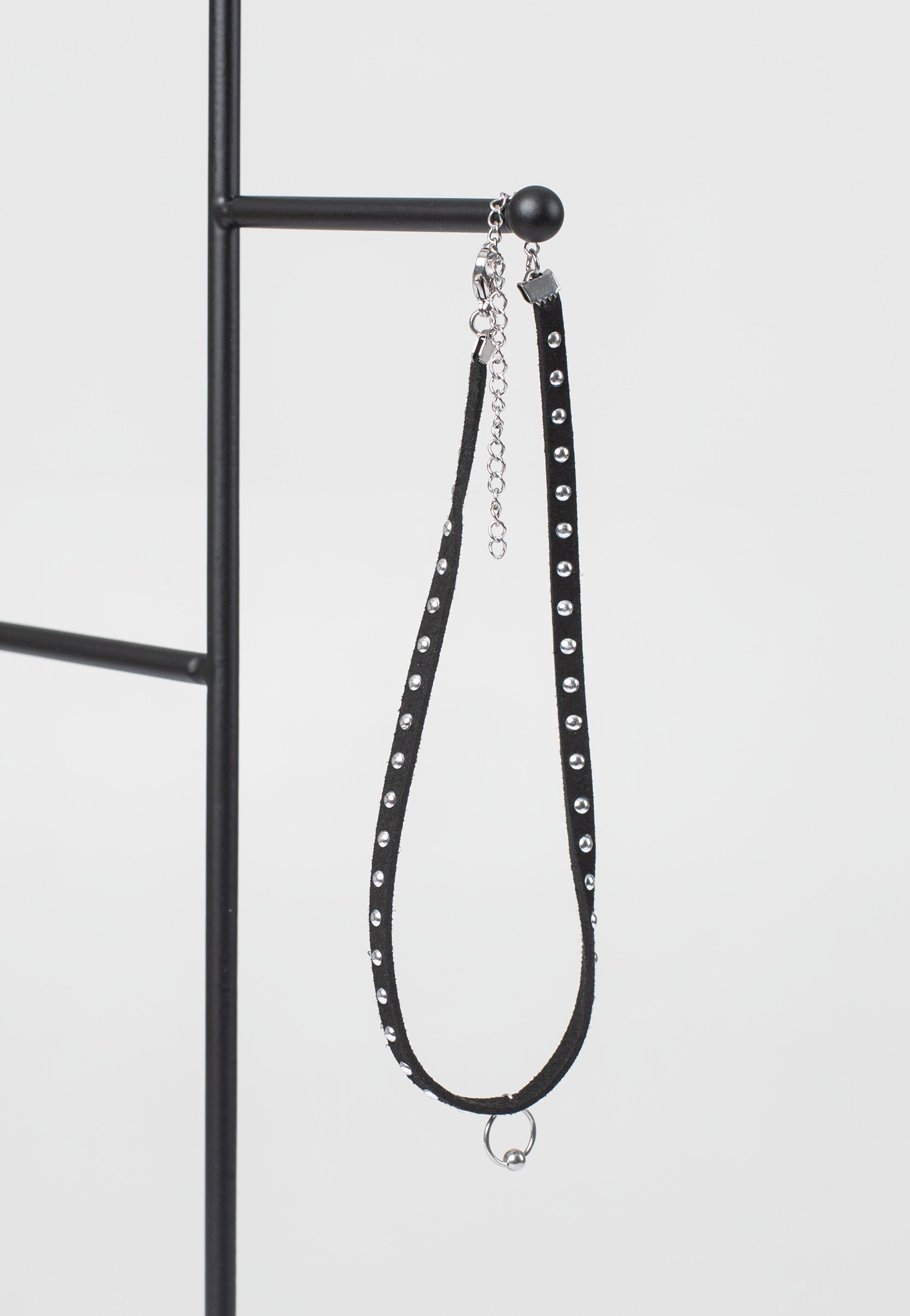 Wildcat - Ring Of O Studded Black - Choker | Neutral-Image