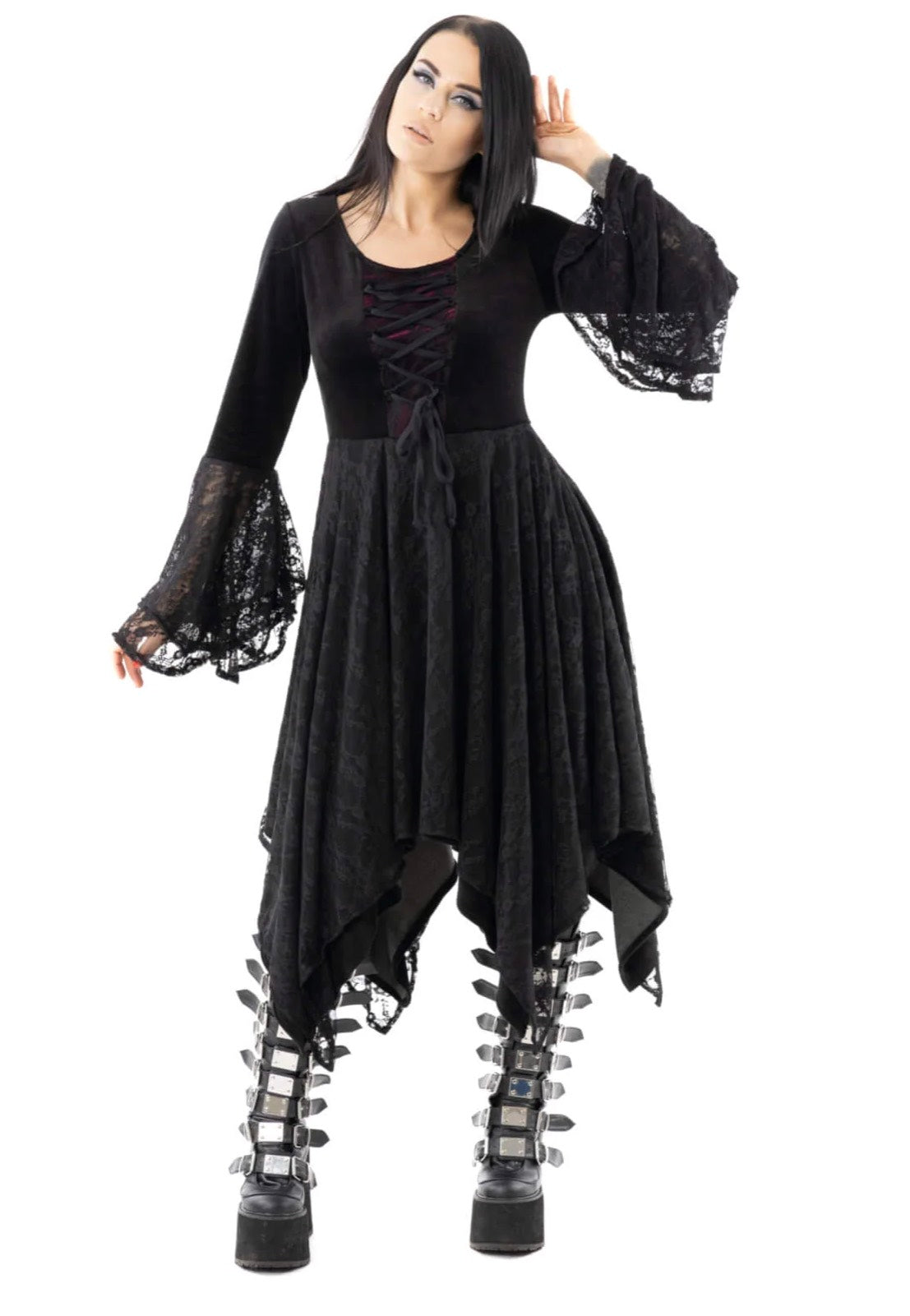 Poizen Industries - Willow Black - Dress | Women-Image