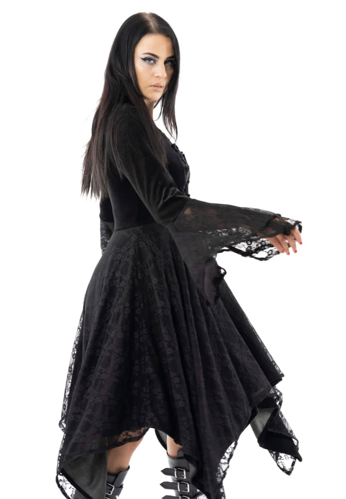 Poizen Industries - Willow Black - Dress | Women-Image