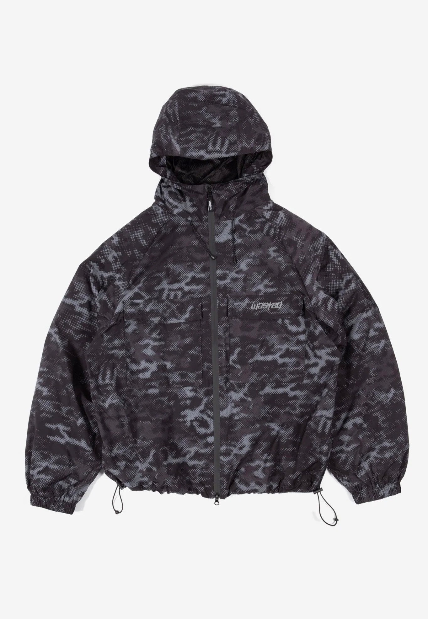 Wasted Paris - Digicamo Camo Black - Windbreaker | Men-Image