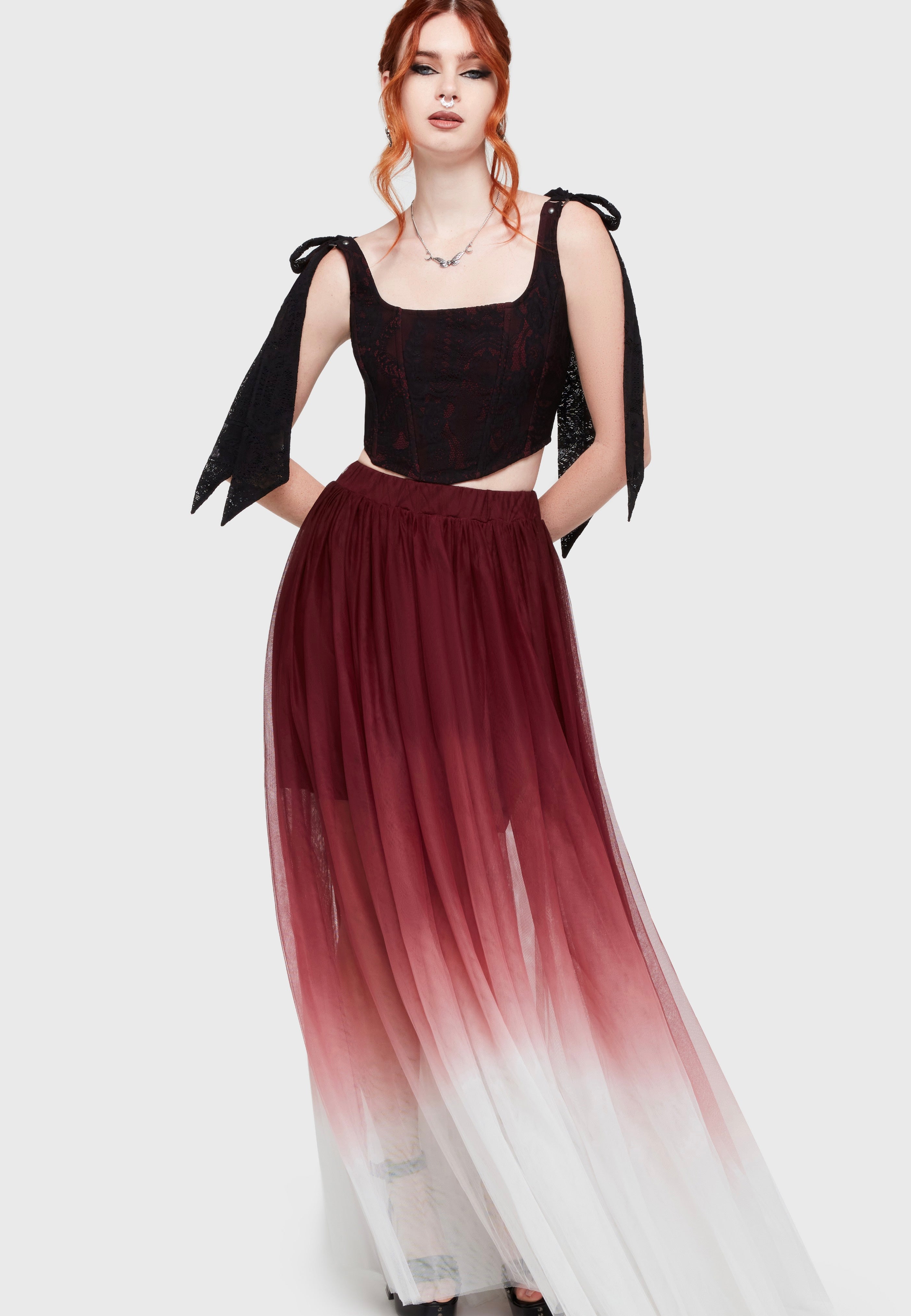 Killstar - Witchwood Red - Corset | Women-Image