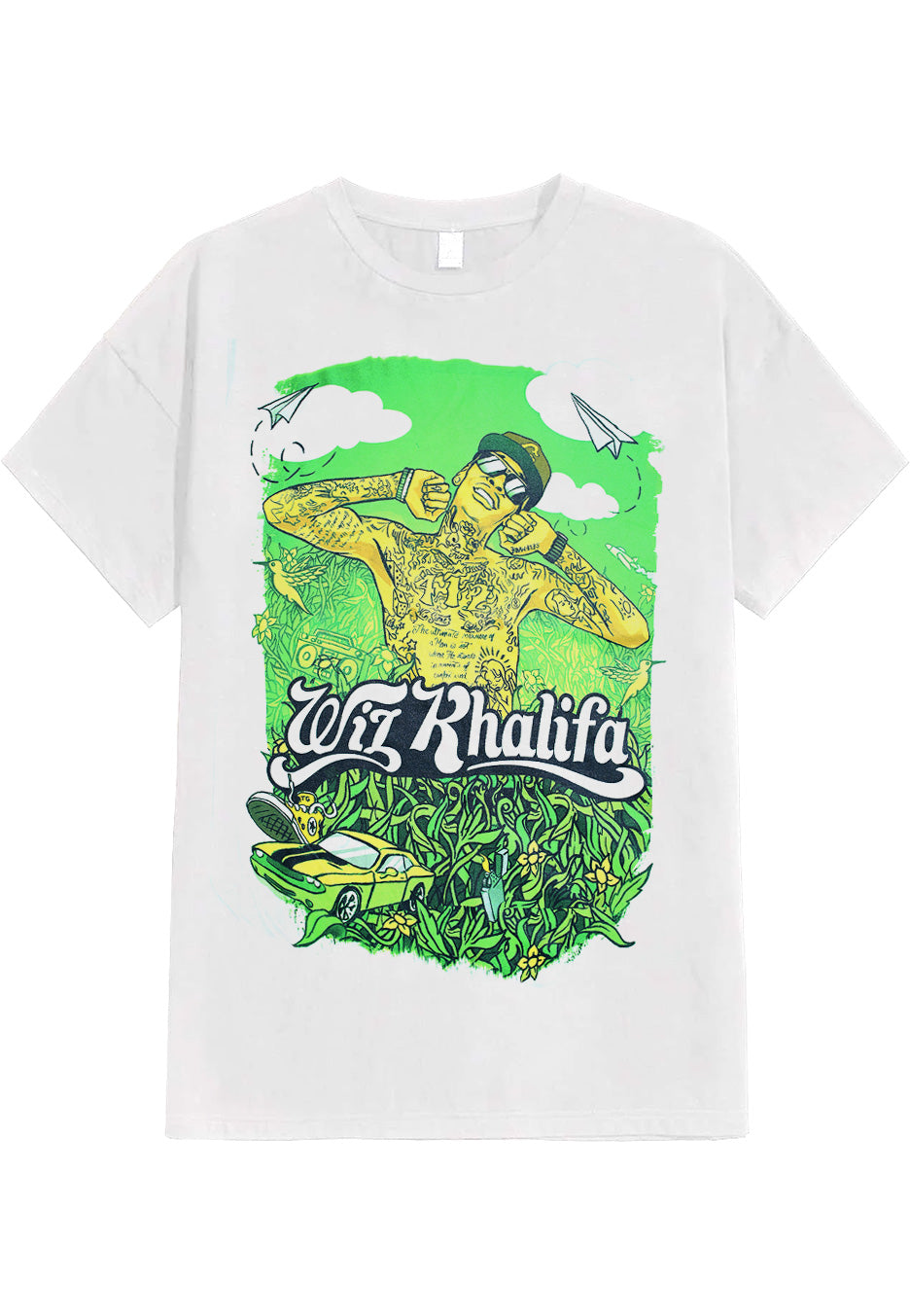 Wiz Khalifa - Waken Baken - T-Shirt | Neutral-Image