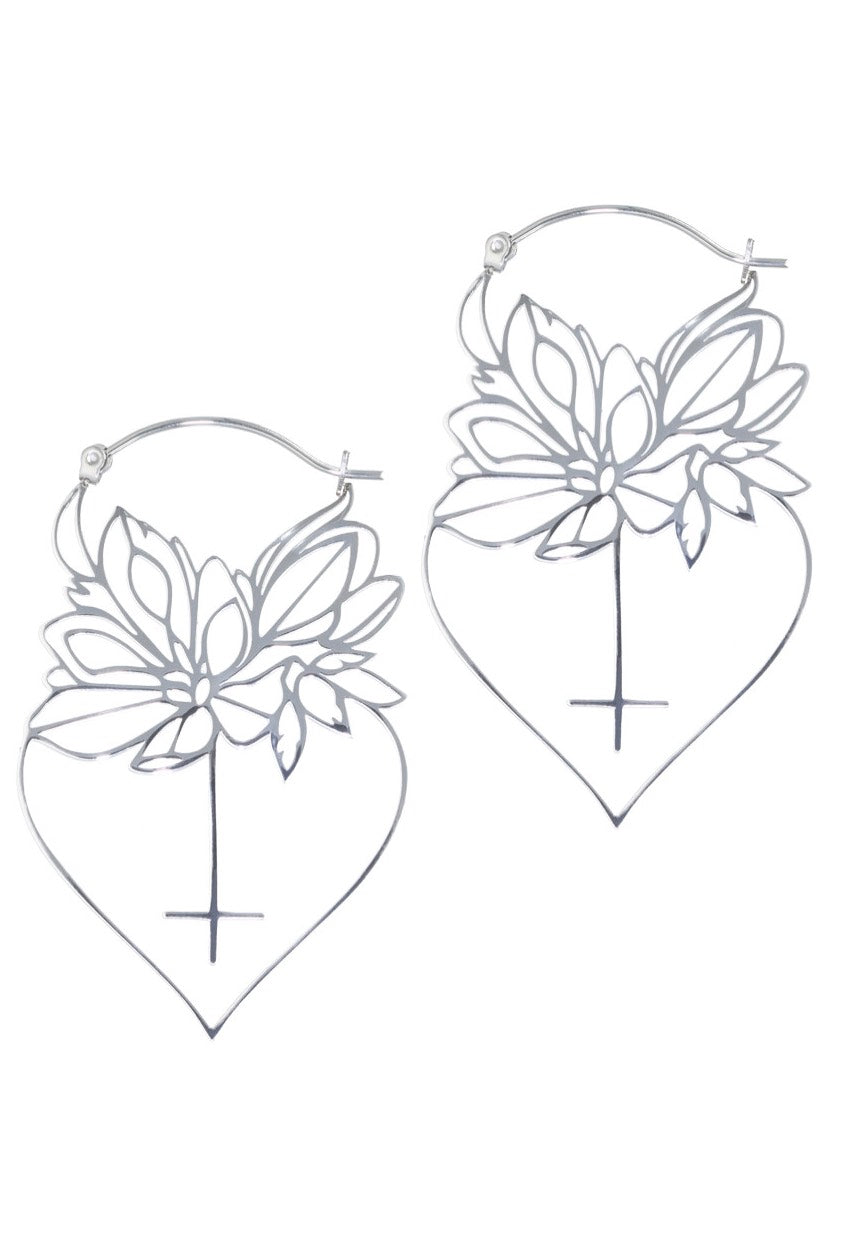 Wildcat - Dahlia Silver - Earrings | Neutral-Image