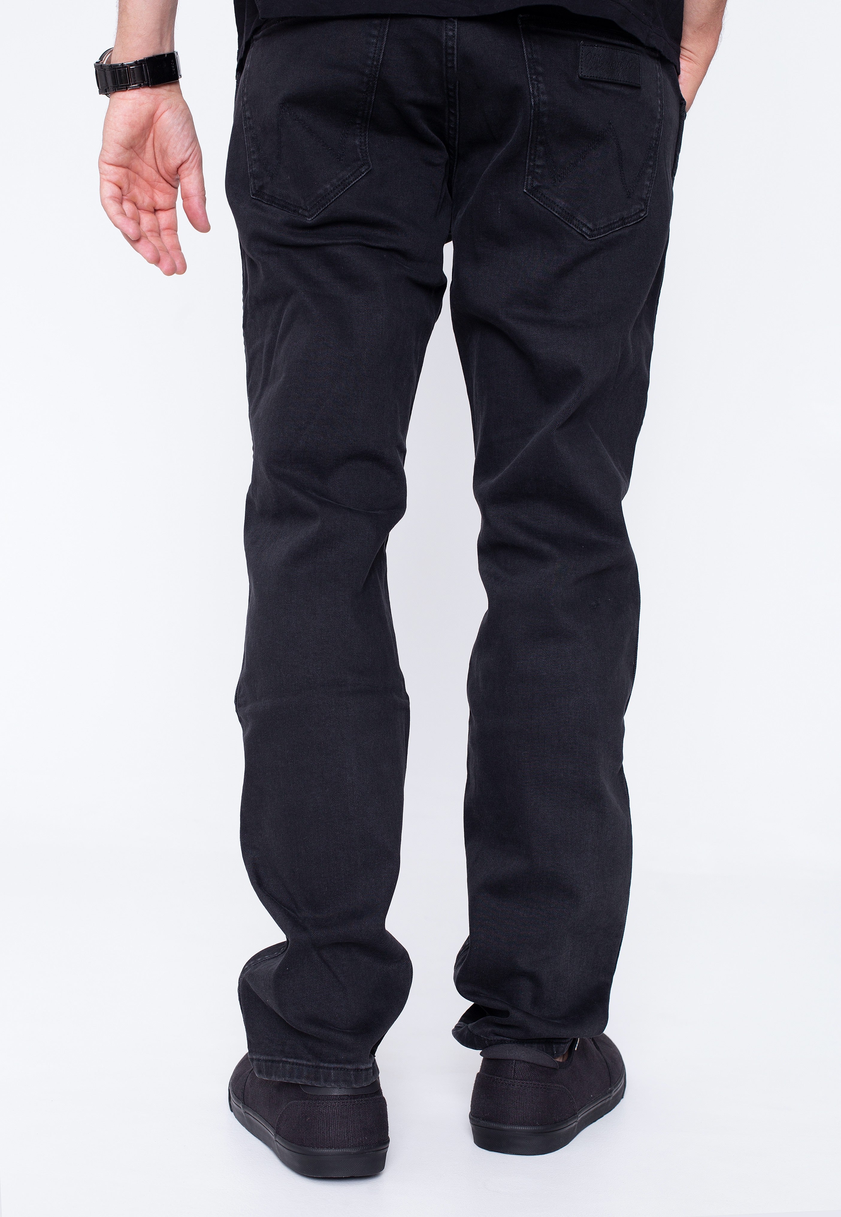 Wrangler - Greensboro Black Crow - Jeans | Men-Image
