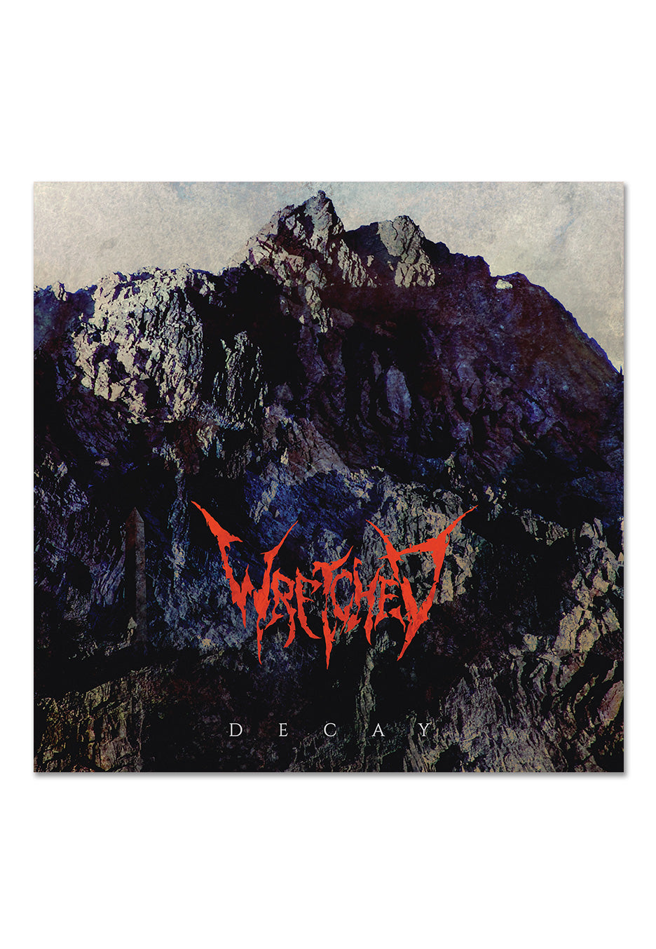 Wretched - Decay Ltd. "The Void" Silver Black Merged - Colored Vinyl | Neutral-Image