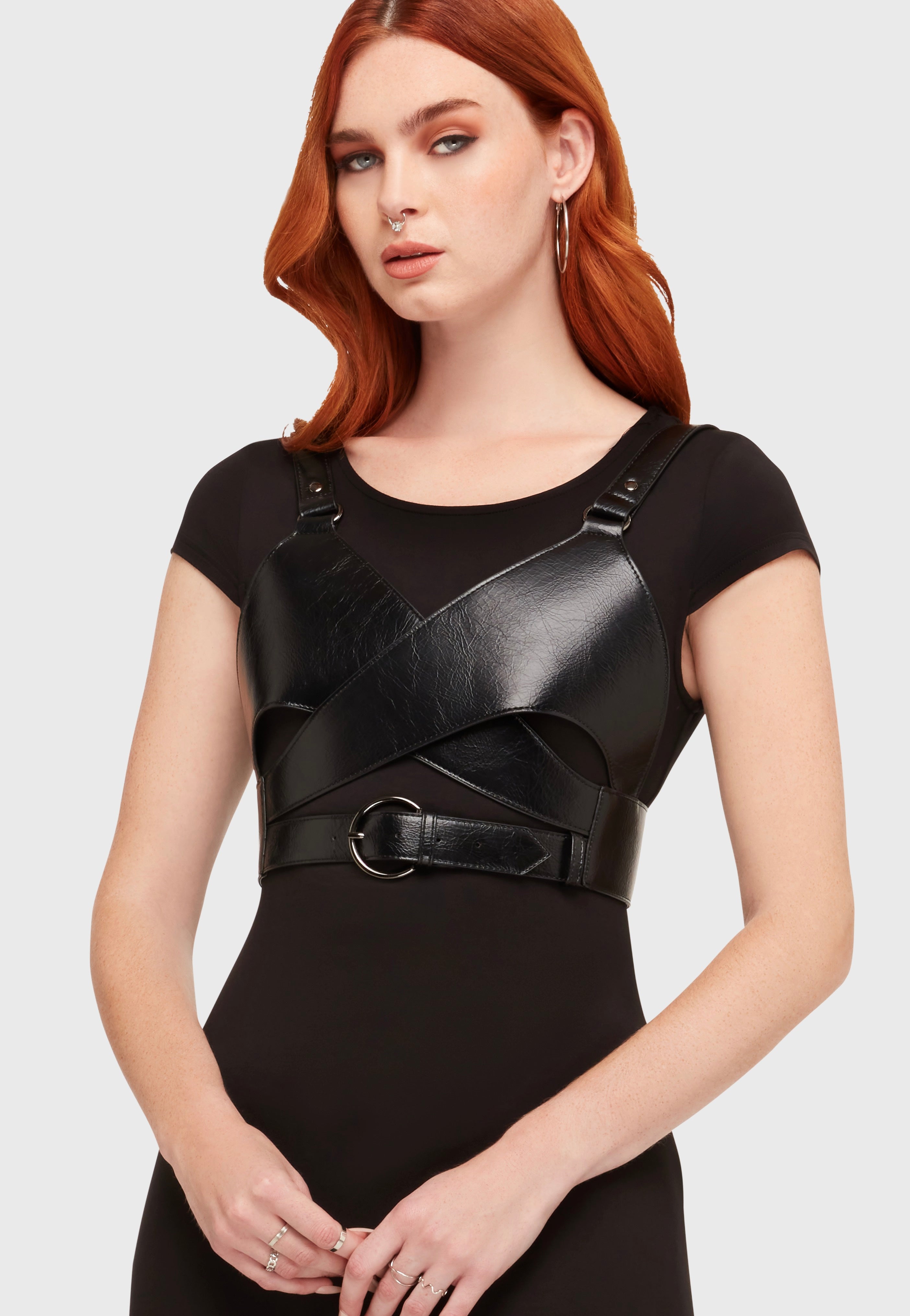 Killstar - Wyrmwood Black - Harness | Women-Image