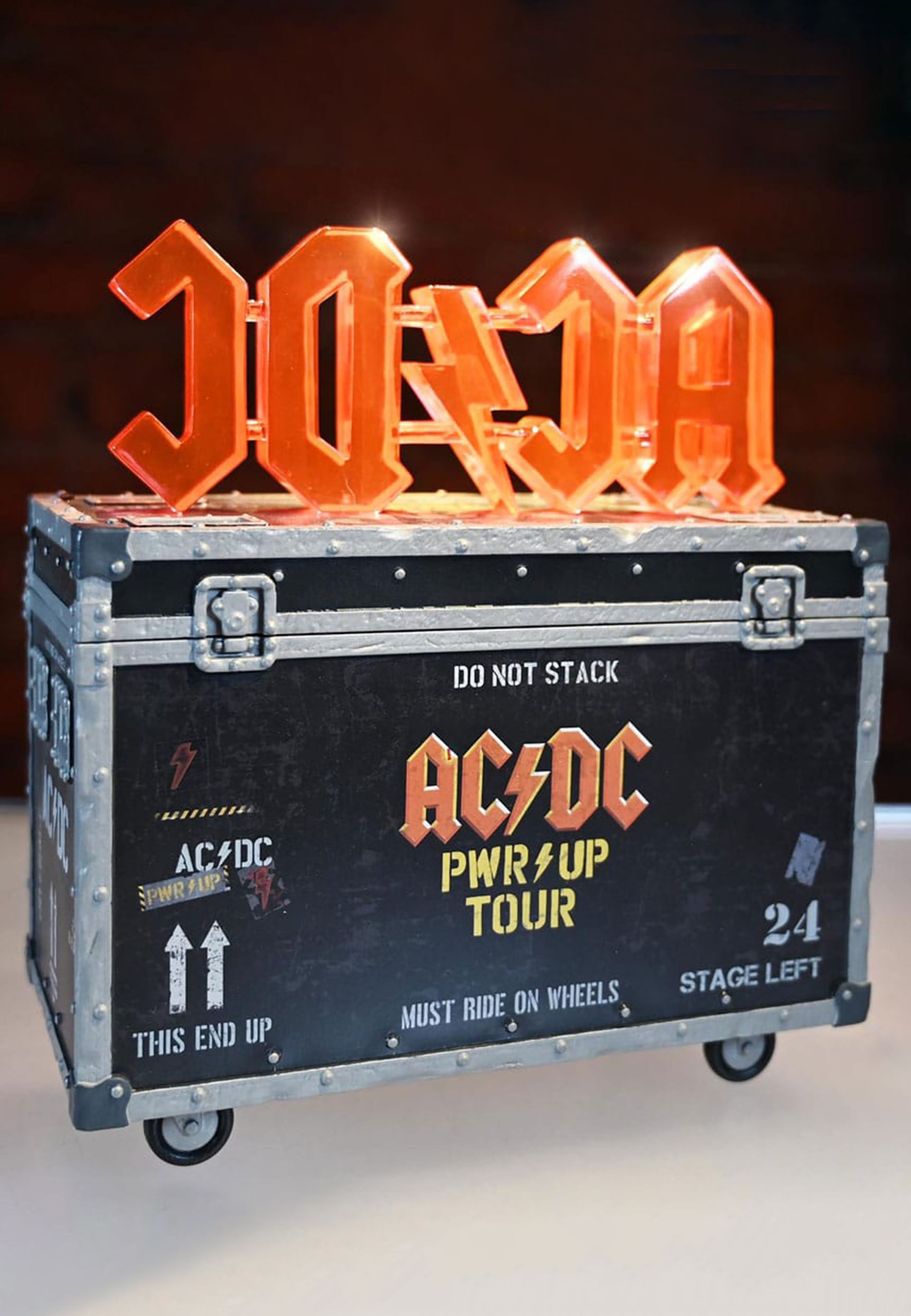 AC/DC - PWR UP Tour Road Case Rock Iconz - Statue | Neutral-Image
