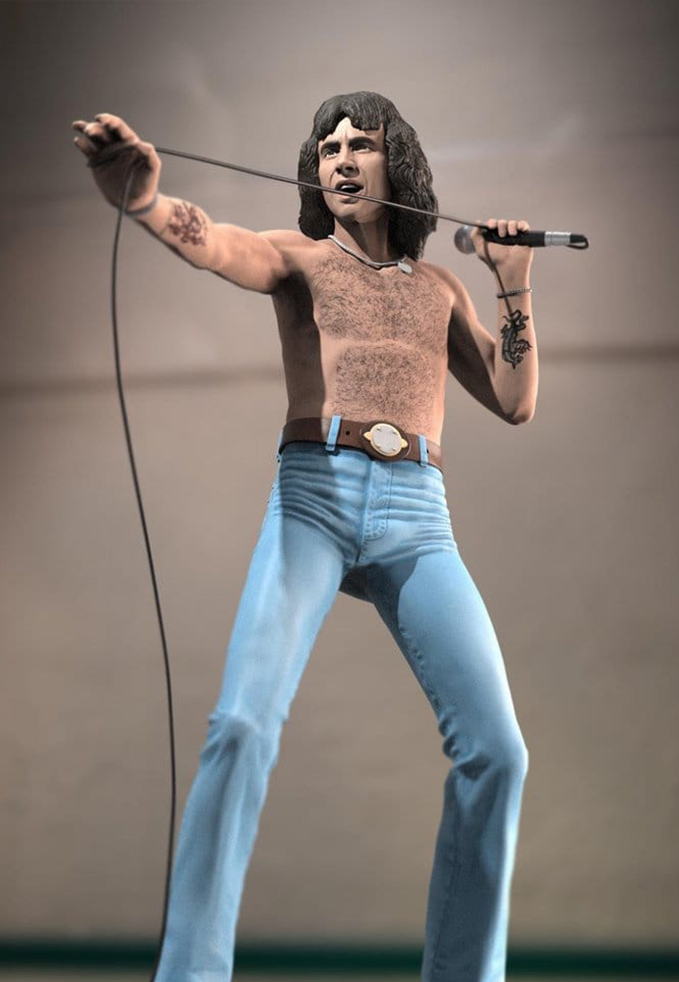 Bon Scott - Bon Scott III Rock Iconz - Statue | Neutral-Image