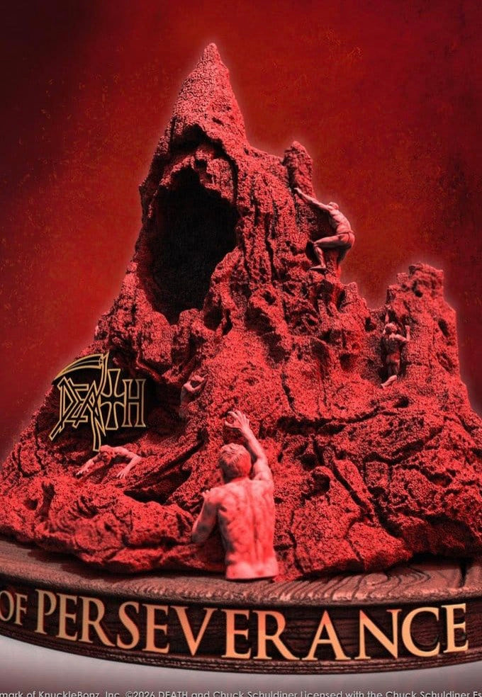 Death The Sound of Perseverance 3D Standbeeld | Neutral-Image