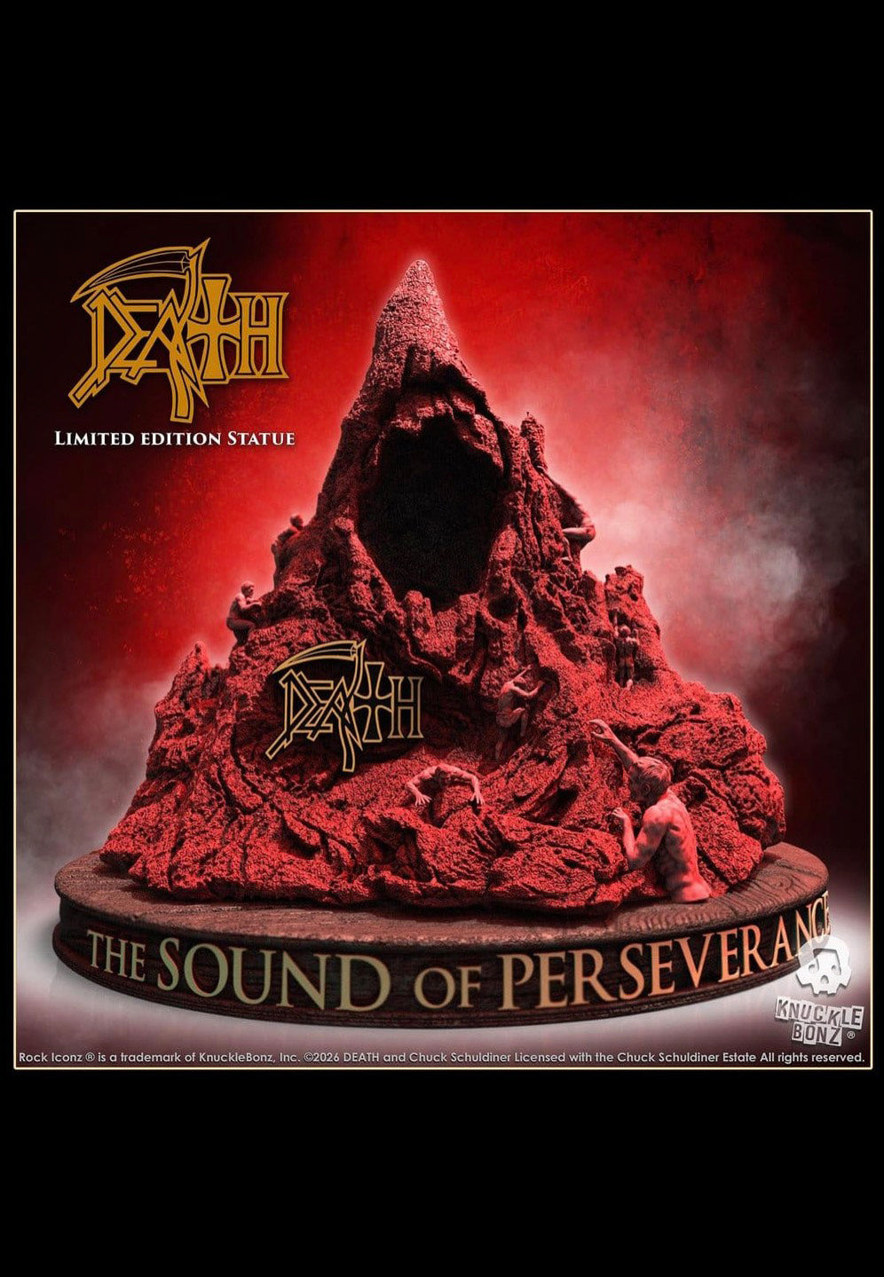 Death The Sound of Perseverance 3D Standbeeld | Neutral-Image