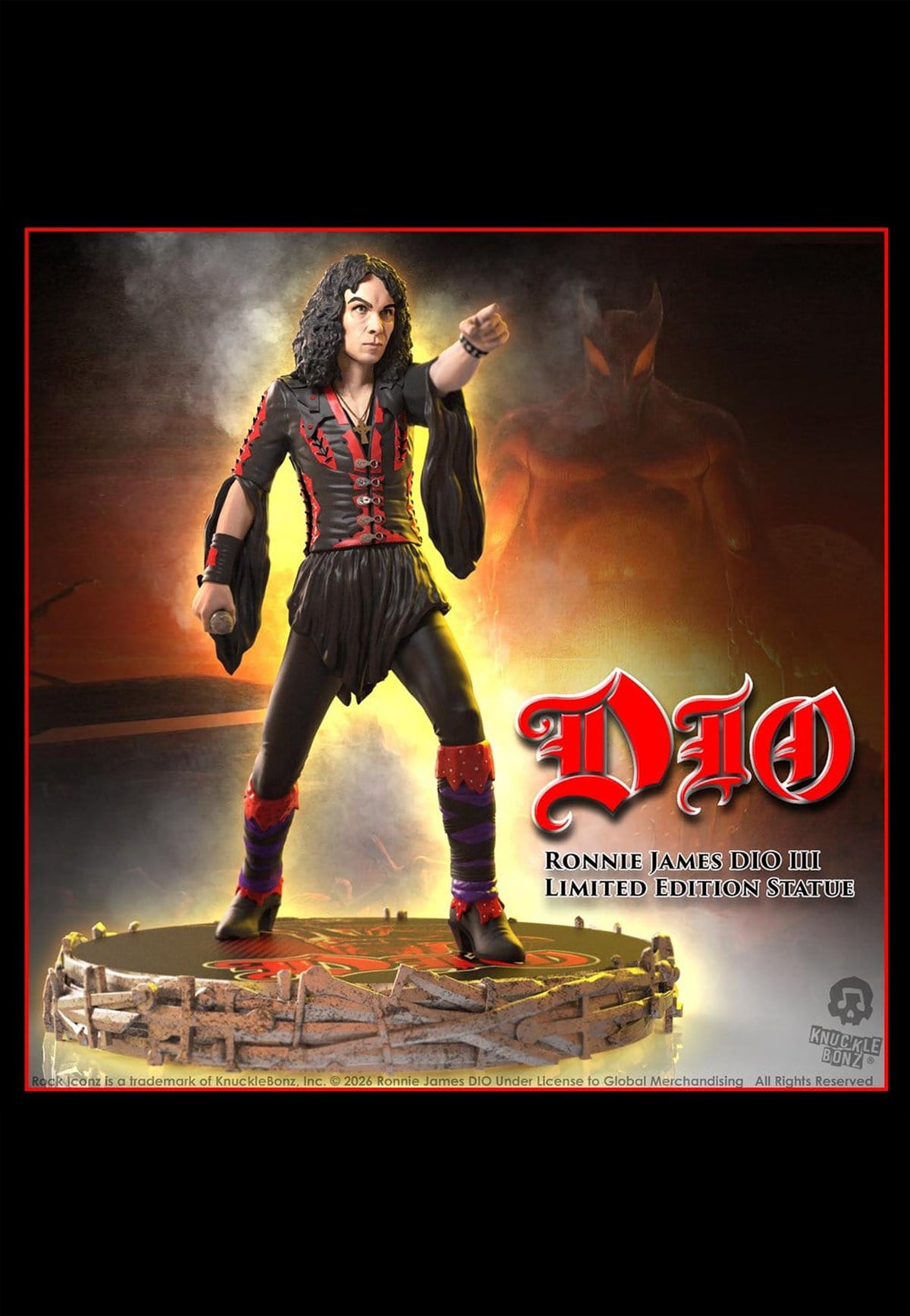 Dio James Dio III Rock Iconz Patsas | Neutral-Image
