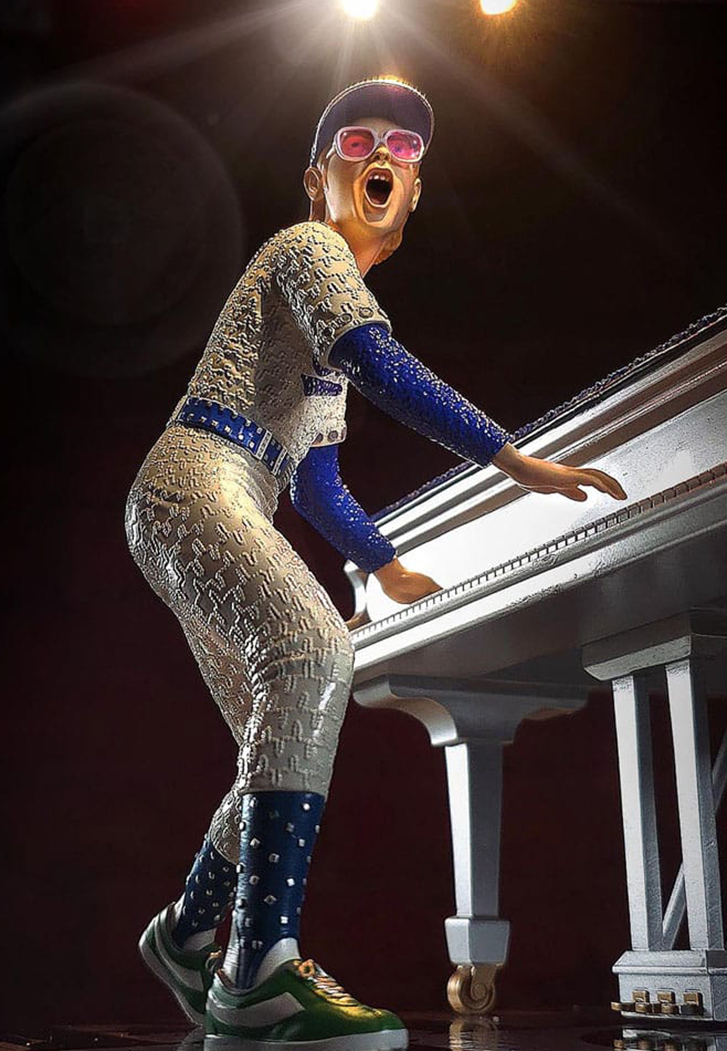 Elton John - Elton John Rock Iconz - Statue | Neutral-Image