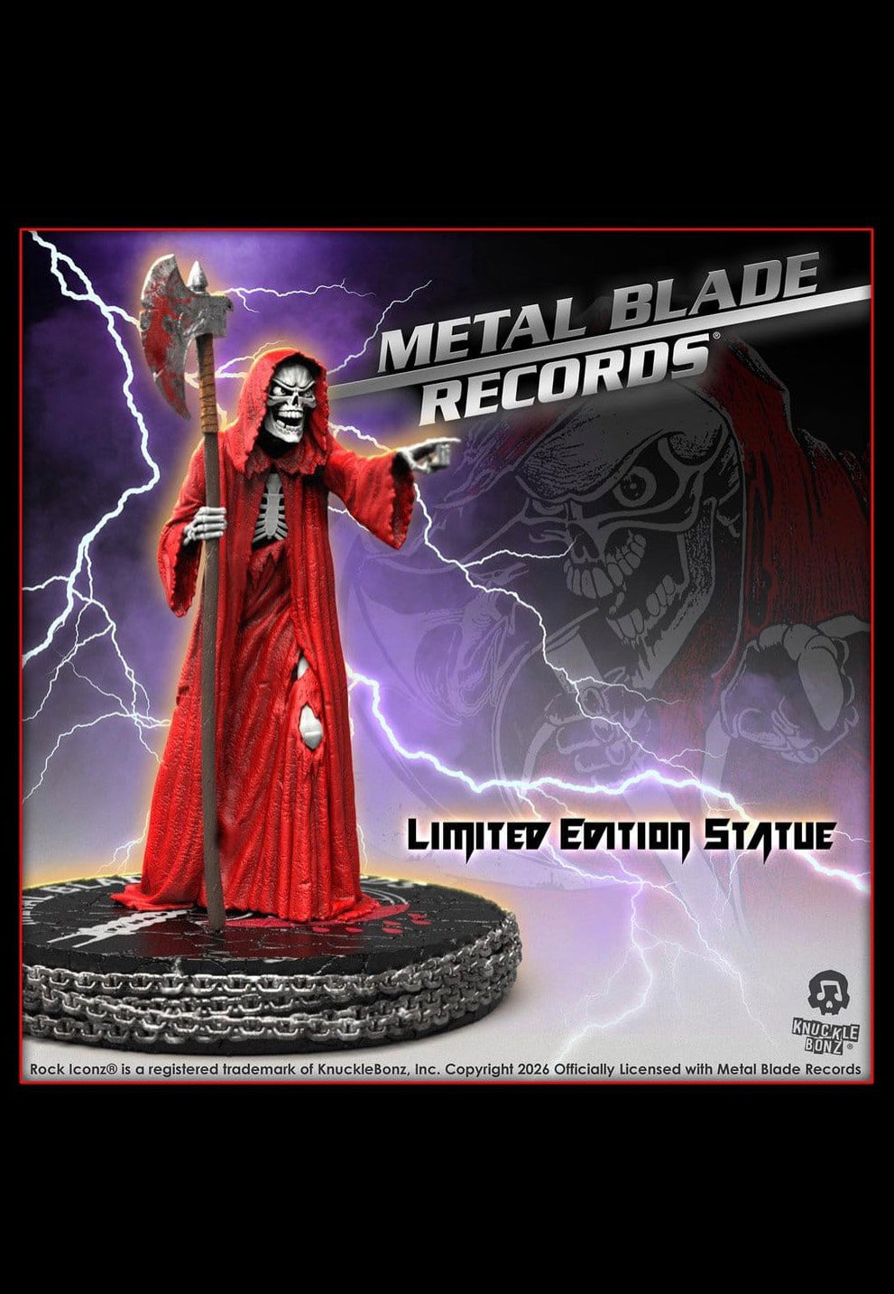 Metal Blade Records Reaper 3D Statue | Neutral-Image
