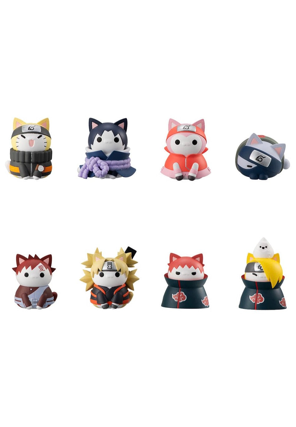 Naruto - Mystery Cat Project Nyaruto! Version Battle With Akatsuki - Figure | Neutral-Image