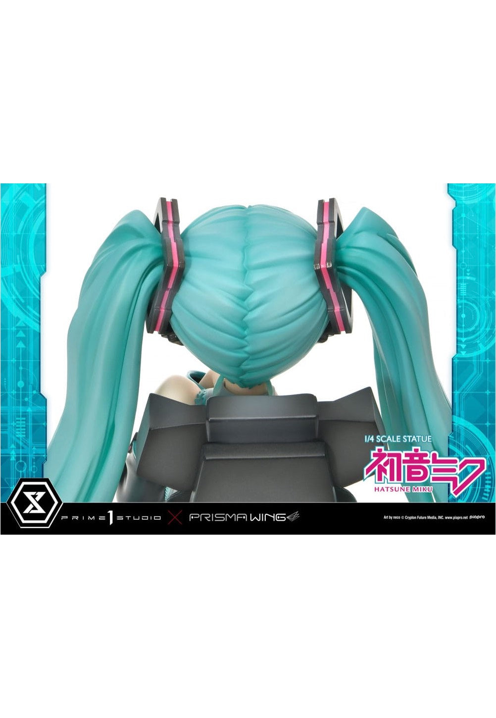 Hatsune Miku Prisma Wing 1:4 Hatsune Miku Art by neco - Figure
