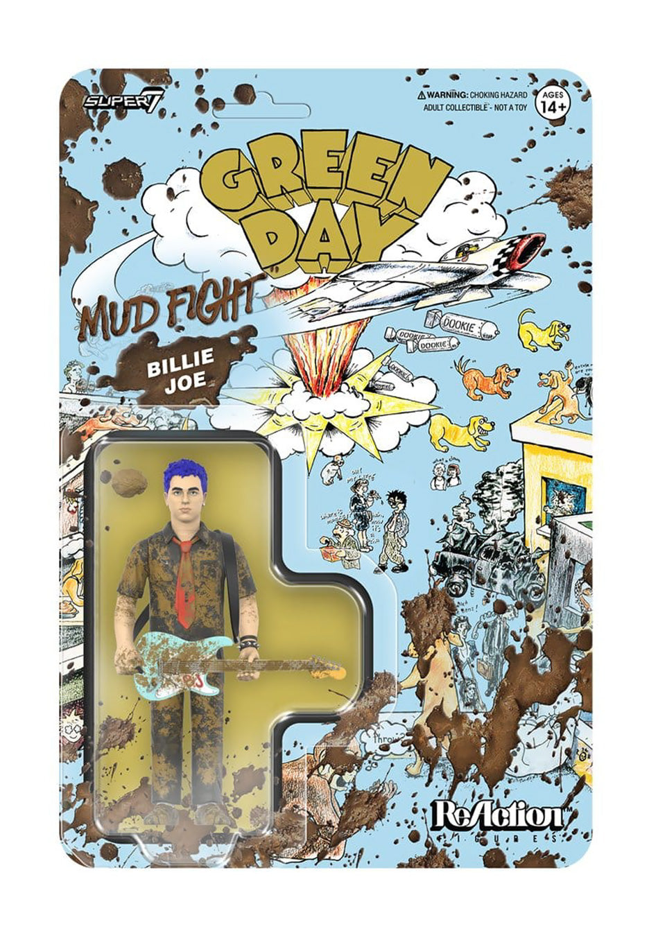 Green Day Billie Joe Armstrong (Mud Fight) ReAction Wave 01 Figurka | Neutral-Image