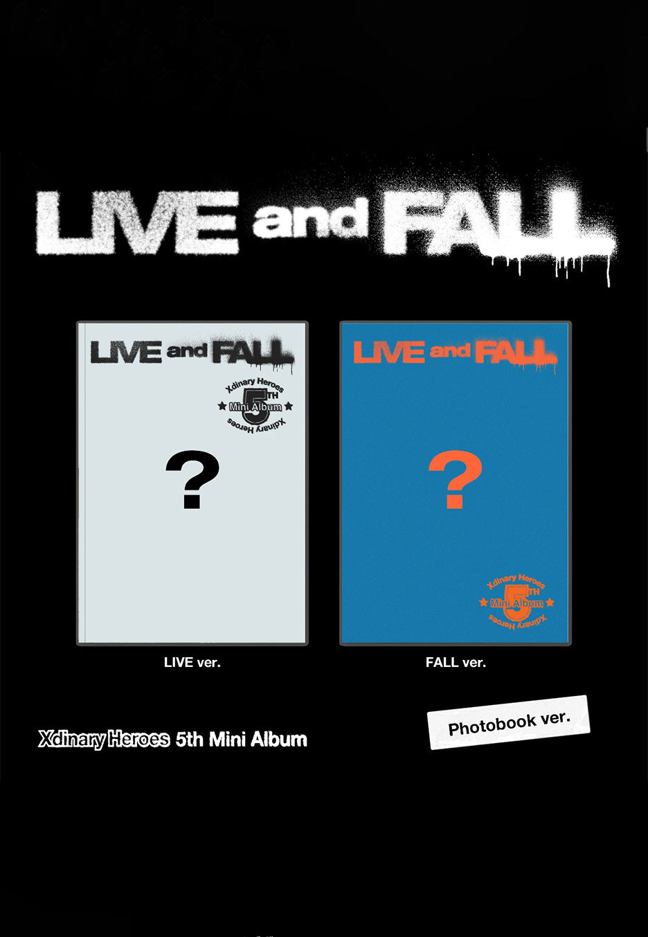 Xdinary Heroes - Live And Fall - CD | Neutral-Image