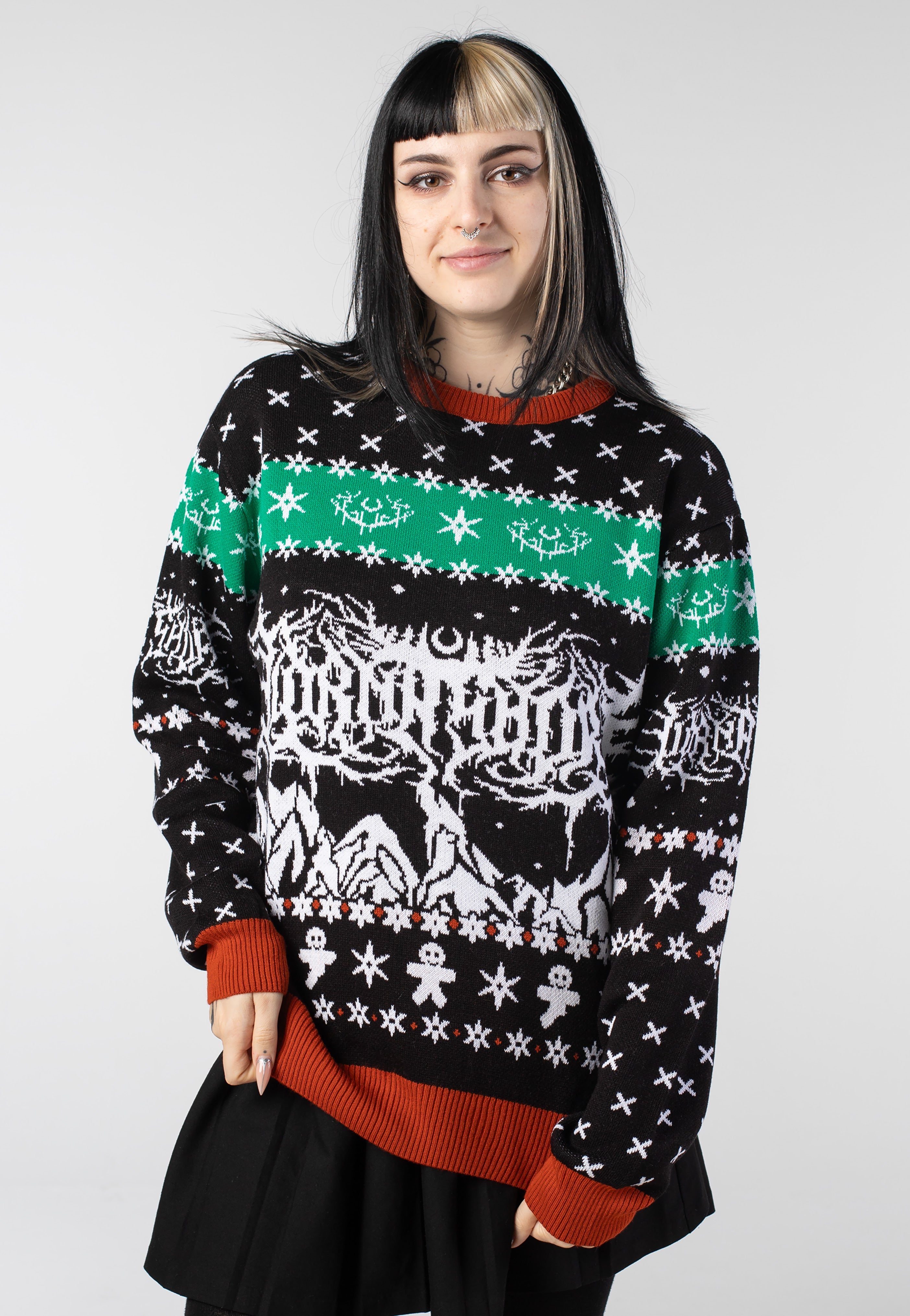 Lorna Shore - Mountains Winter Knit - Pullover | Men-Image