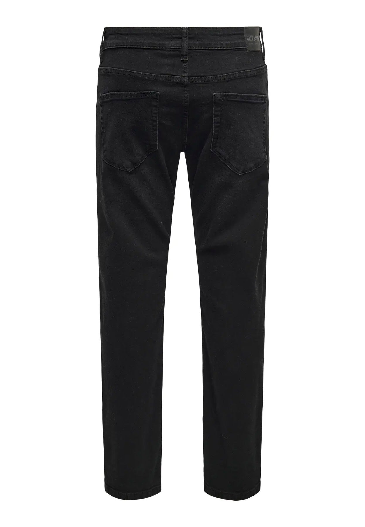 Only & Sons - Weft Regular 8638 Mat Black Denim - Jeans | Men-Image