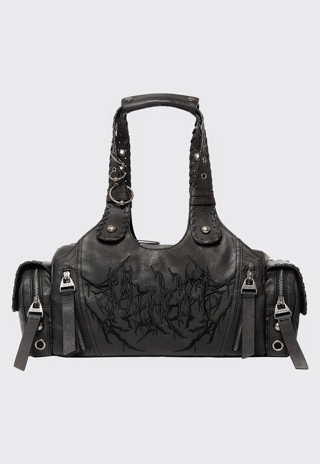 Minga London - Xyra Vegan Black - Shoulder Bag | Impericon