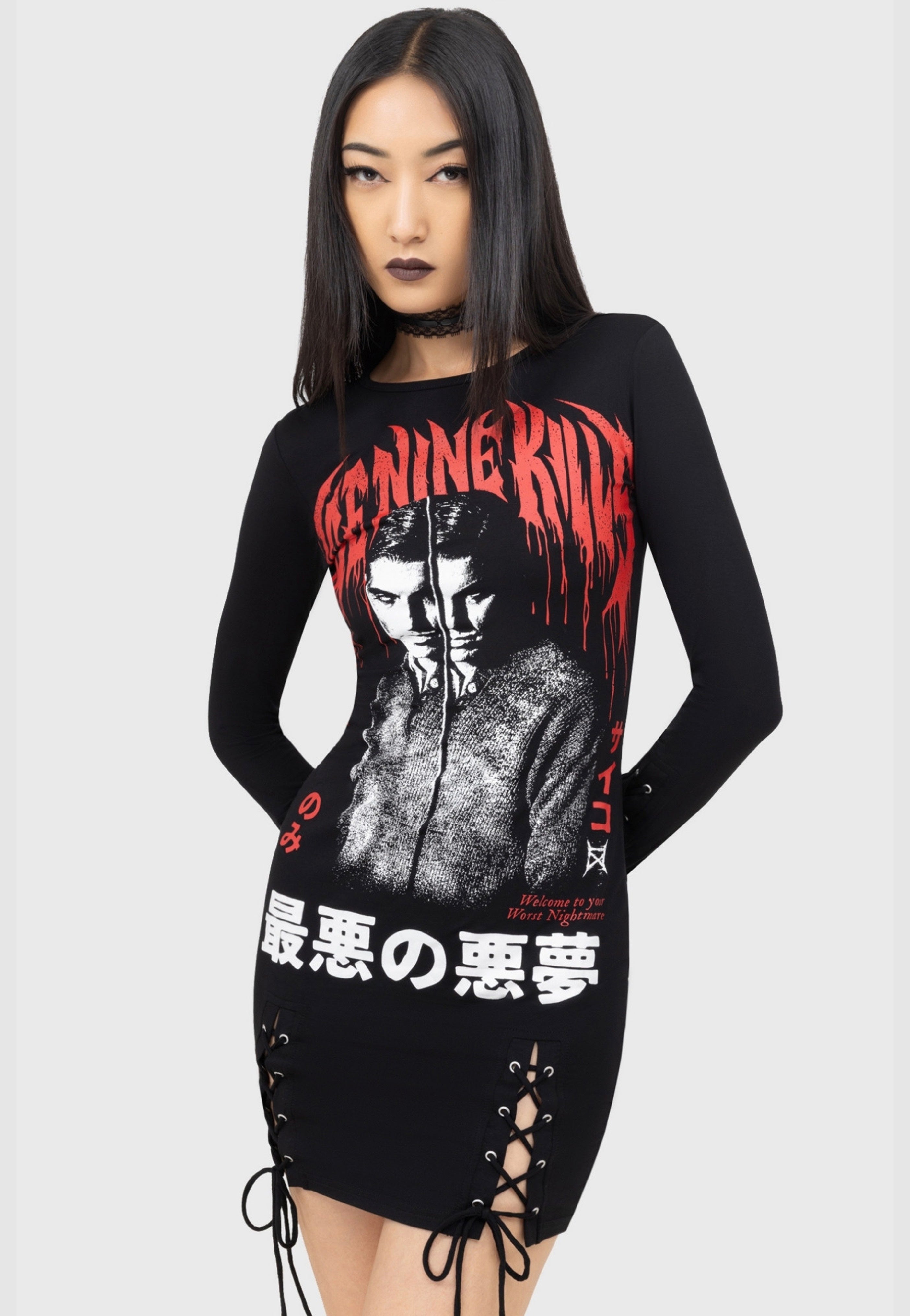 Killstar x Ice Nine Kills - Your Worst Nightmare Mini - Dress | Women-Image