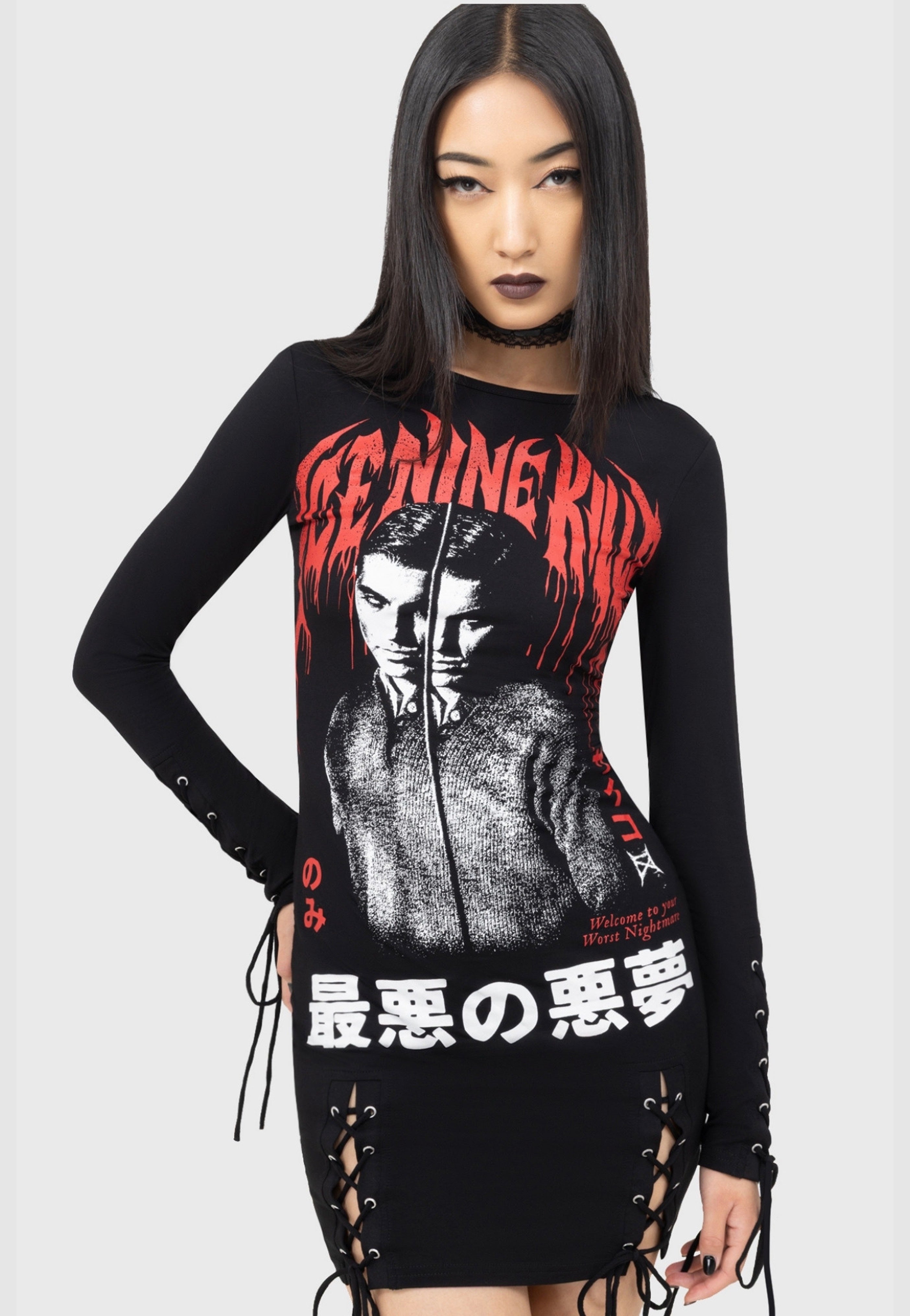 Killstar x Ice Nine Kills - Your Worst Nightmare Mini - Dress | Women-Image