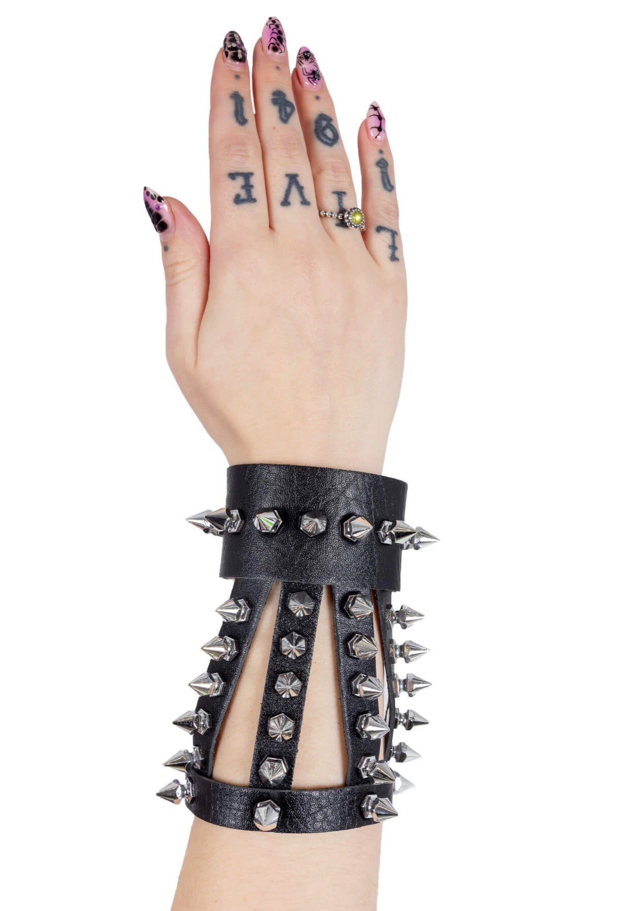 Poizen Industries - Zenko Stud Black - Bracelet Harness | Neutral-Image