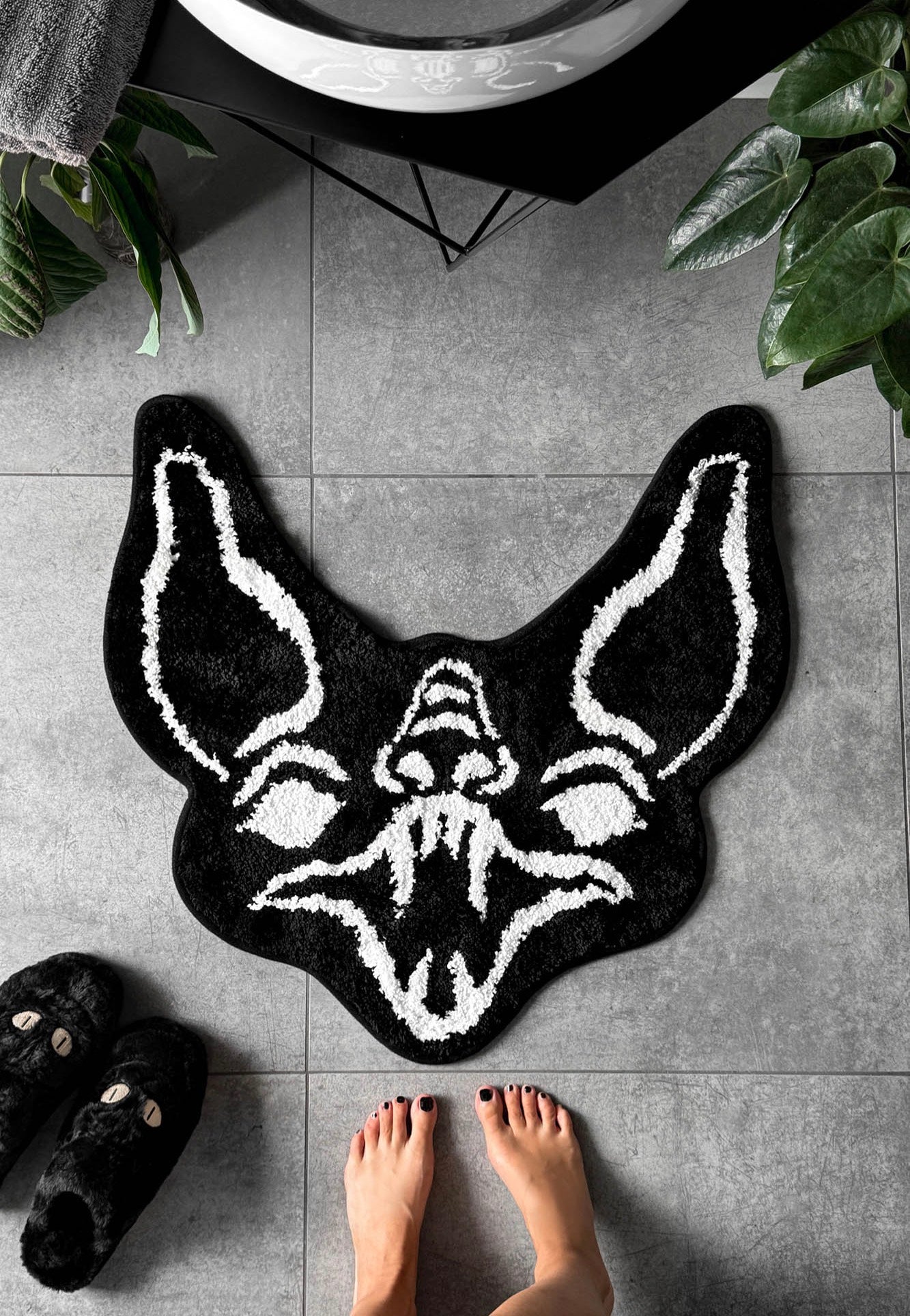 Killstar - Zuzu Black - Rug | Neutral-Image