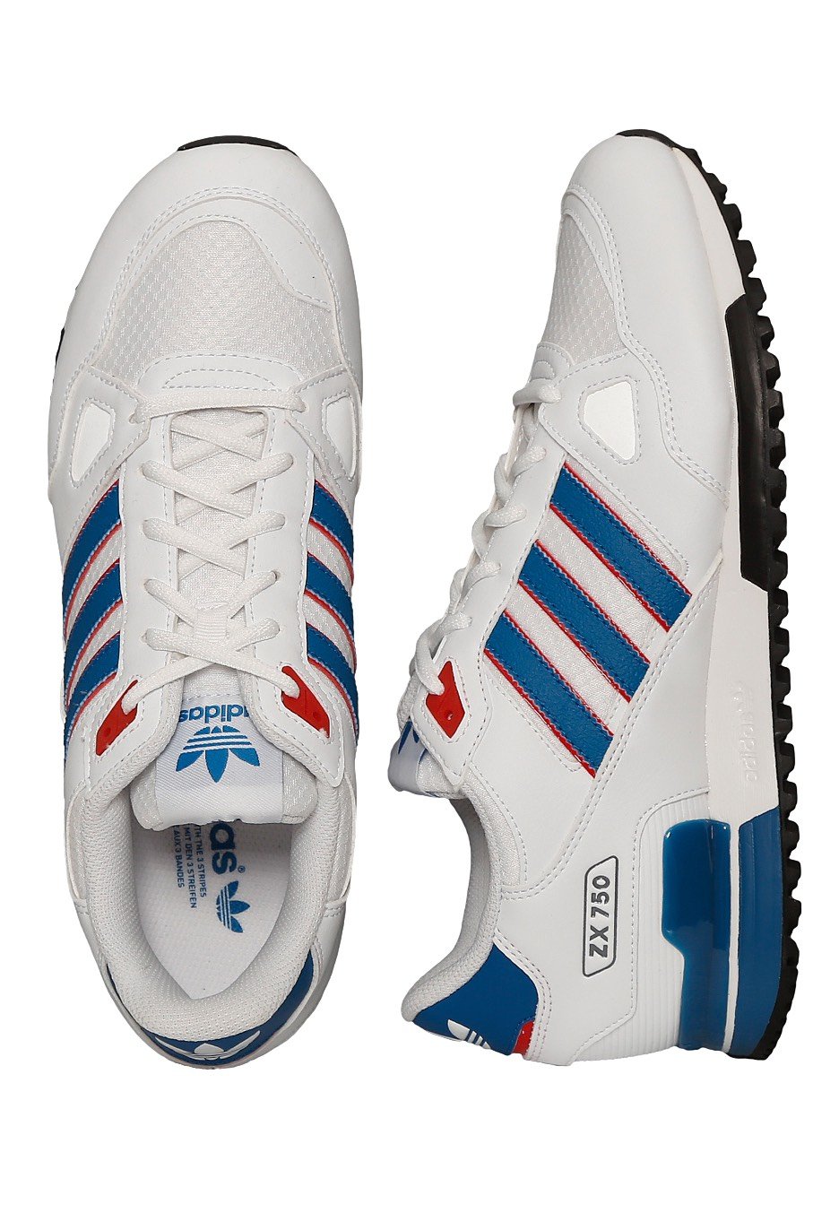 zx 750 blue white red