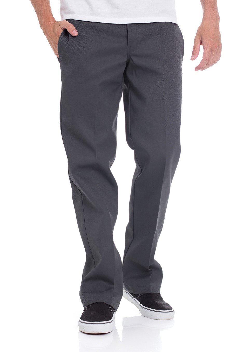 Dickies - Slim Straight Work 873 Charcoal - Pants | IMPERICON