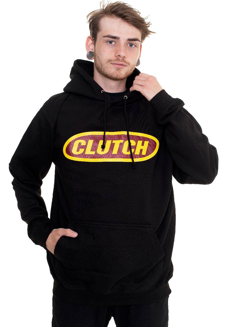 NEW OFFICIAL Clutch /'Classic Logo/' Pullover Hoodie