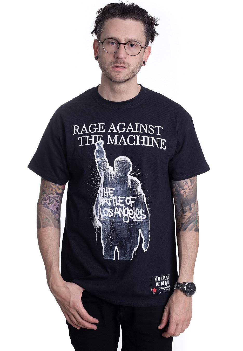 Rage Against The Machine Bola Album Cover Tracks T Shirt Impericon En