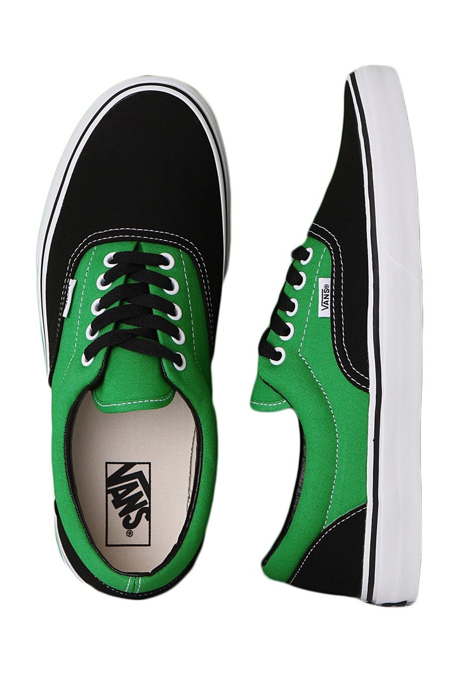 green black vans